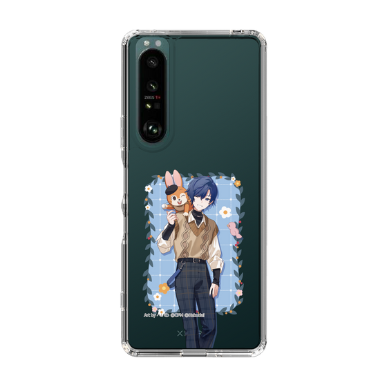 Slim Protection Case［ Hatsune Miku × Kuppy Ramune – KAITO × Kuppy – Full-body Illustration 1 ］