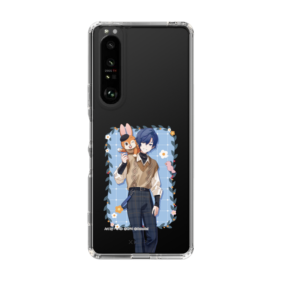 Slim Protection Case［ Hatsune Miku × Kuppy Ramune – KAITO × Kuppy – Full-body Illustration 1 ］
