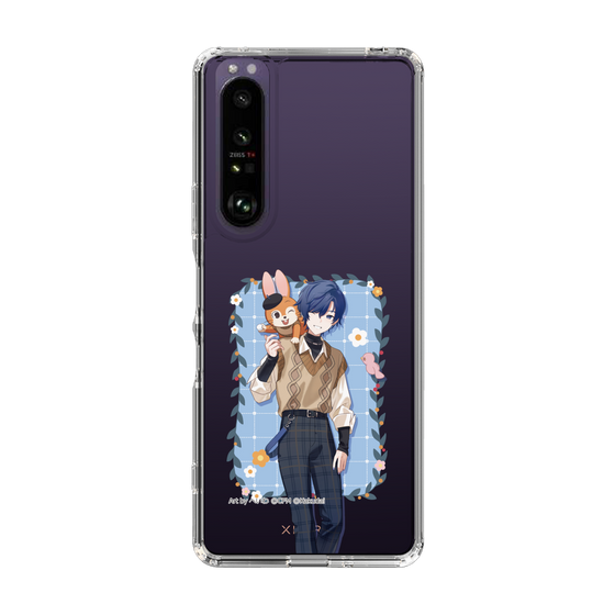 Slim Protection Case［ Hatsune Miku × Kuppy Ramune – KAITO × Kuppy – Full-body Illustration 1 ］