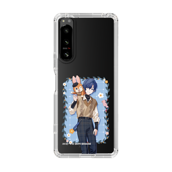 Slim Protection Case［ Hatsune Miku × Kuppy Ramune – KAITO × Kuppy – Full-body Illustration 1 ］