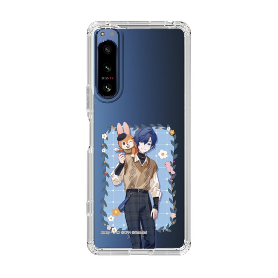 Slim Protection Case［ Hatsune Miku × Kuppy Ramune – KAITO × Kuppy – Full-body Illustration 1 ］