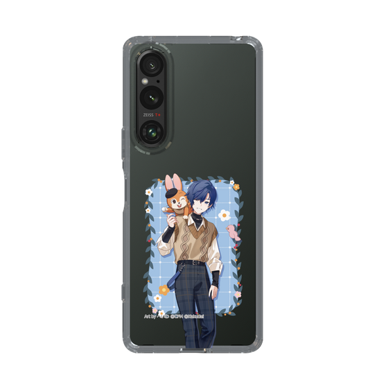 Slim Protection Case［ Hatsune Miku × Kuppy Ramune – KAITO × Kuppy – Full-body Illustration 1 ］