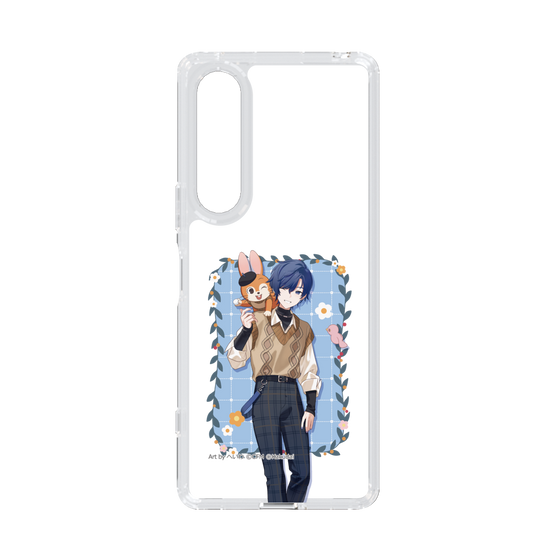 Slim Protection Case［ Hatsune Miku × Kuppy Ramune – KAITO × Kuppy – Full-body Illustration 1 ］