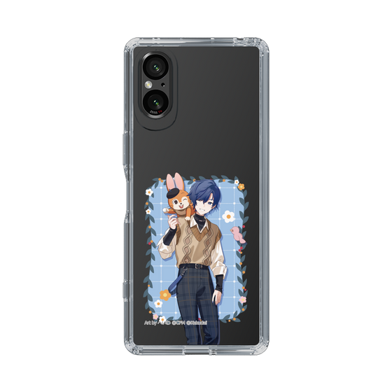 Slim Protection Case［ Hatsune Miku × Kuppy Ramune – KAITO × Kuppy – Full-body Illustration 1 ］