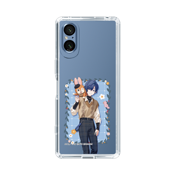 Slim Protection Case［ Hatsune Miku × Kuppy Ramune – KAITO × Kuppy – Full-body Illustration 1 ］