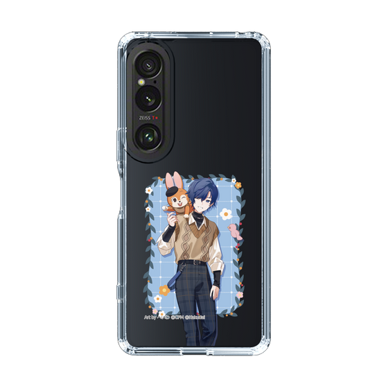 Slim Protection Case［ Hatsune Miku × Kuppy Ramune – KAITO × Kuppy – Full-body Illustration 1 ］