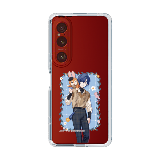 Slim Protection Case［ Hatsune Miku × Kuppy Ramune – KAITO × Kuppy – Full-body Illustration 1 ］