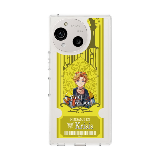 Slim Protection Case［ NIJISANJI EN - Yu Q. Wilson - Ticket ］