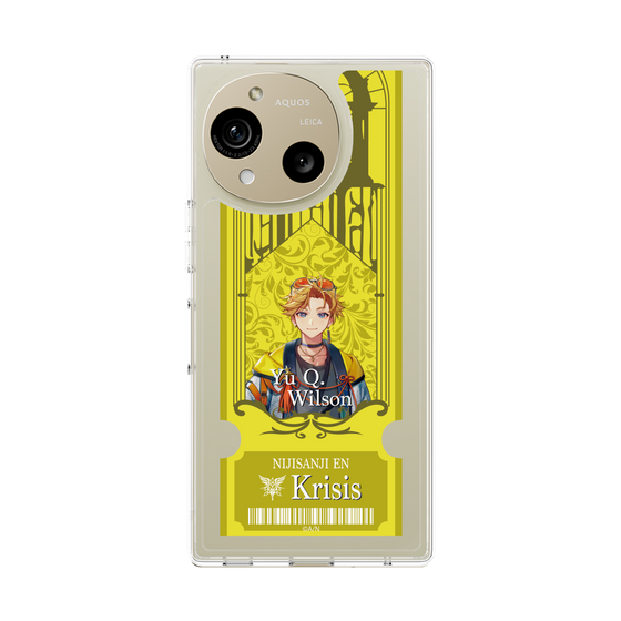 Slim Protection Case［ NIJISANJI EN - Yu Q. Wilson - Ticket ］