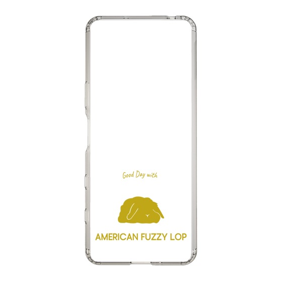 Slim Protection Case［ &UCHINOCO - Rabbit - American Fuzzy Lop ］