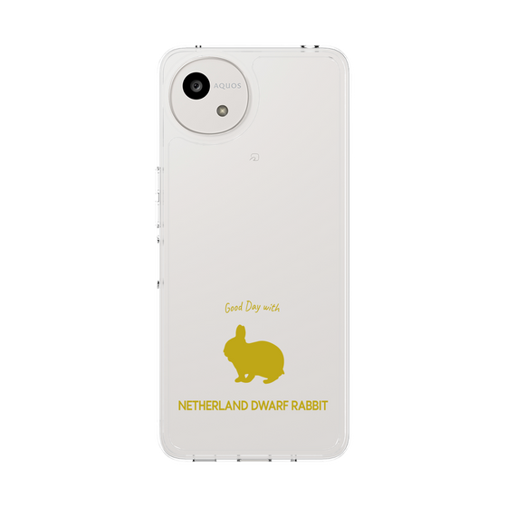 Slim Protection Case［ &UCHINOCO - Rabbit - Netherland Dwarf ］