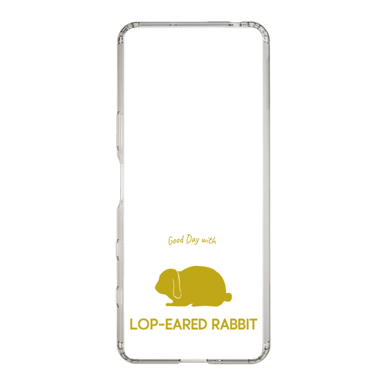 Slim Protection Case［ &UCHINOCO - Rabbit - Lop-Eared ］