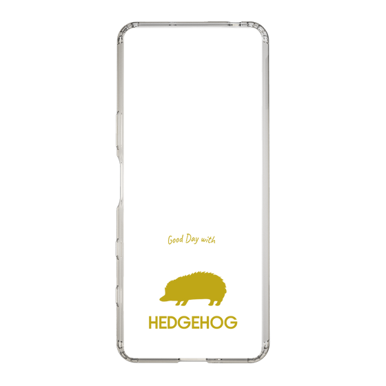 Slim Protection Case［ &UCHINOCO - Hedgehog ］