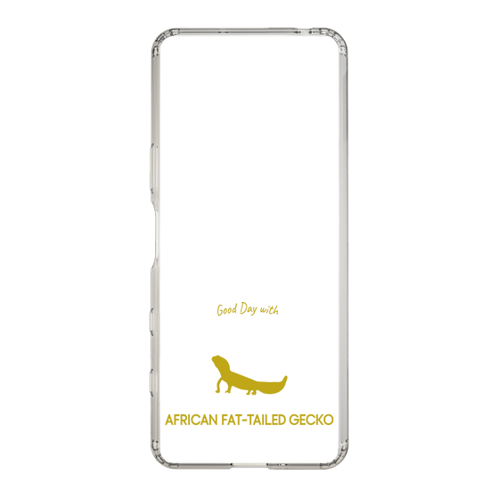 Slim Protection Case［ &UCHINOCO - African Fat-Tailed Gecko ］