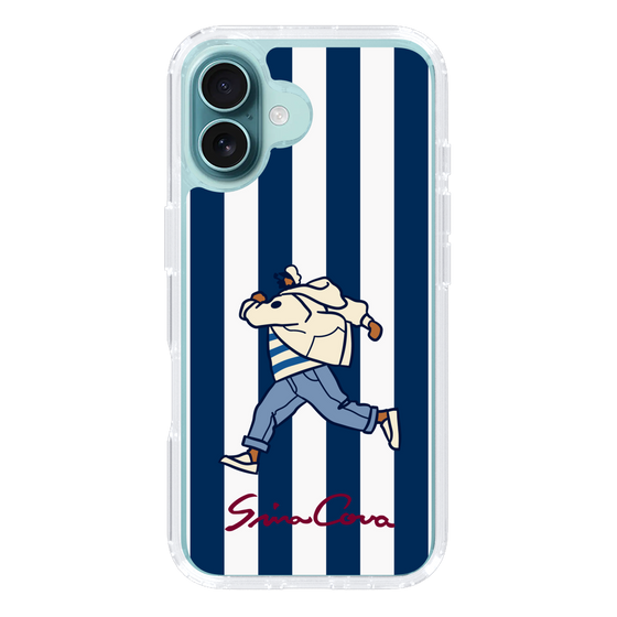 Slim Protection Case［ SINA COVA - Stripe ］