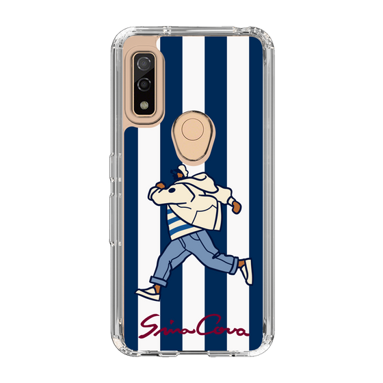 Slim Protection Case［ SINA COVA - Stripe ］