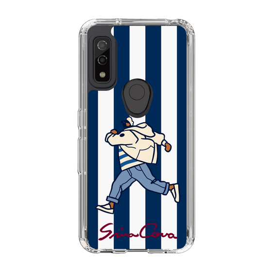 Slim Protection Case［ SINA COVA - Stripe ］