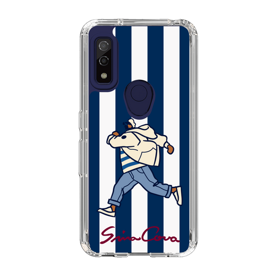 Slim Protection Case［ SINA COVA - Stripe ］