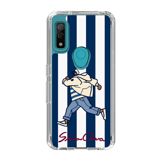 Slim Protection Case［ SINA COVA - Stripe ］