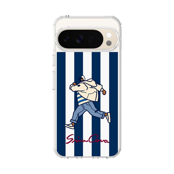 Slim Protection Case［ SINA COVA - Stripe ］