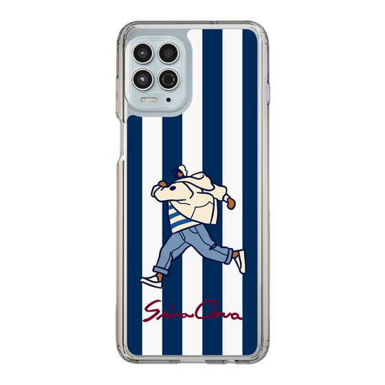 Slim Protection Case［ SINA COVA - Stripe ］