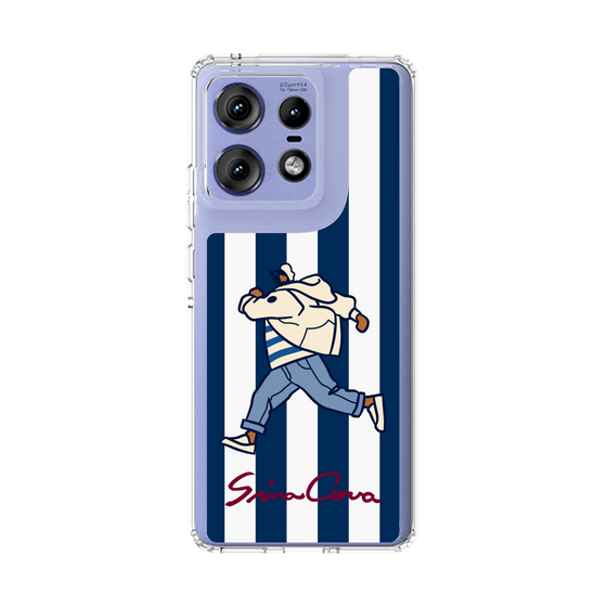 Slim Protection Case［ SINA COVA - Stripe ］