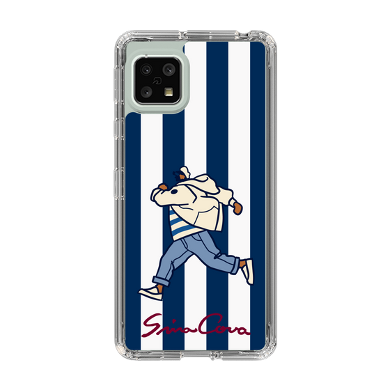 Slim Protection Case［ SINA COVA - Stripe ］