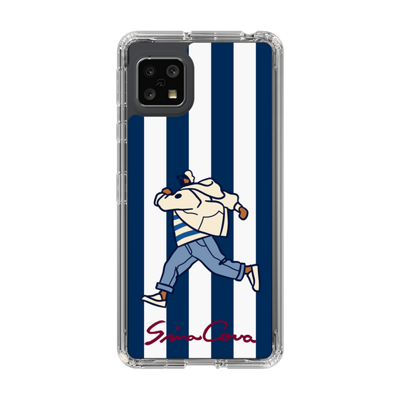 Slim Protection Case［ SINA COVA - Stripe ］