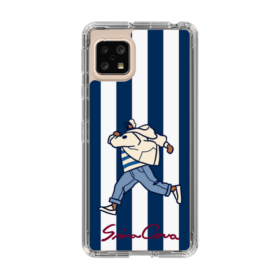 Slim Protection Case［ SINA COVA - Stripe ］
