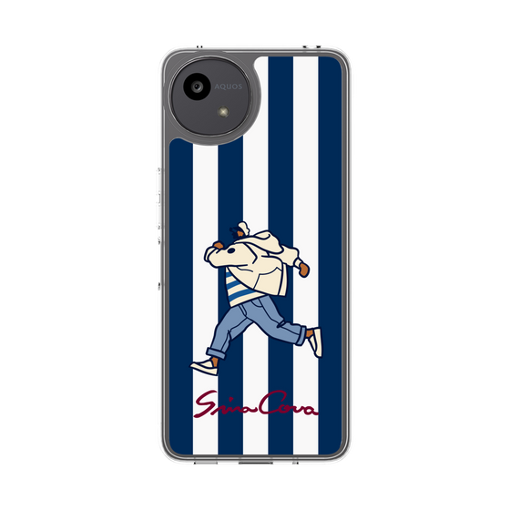 Slim Protection Case［ SINA COVA - Stripe ］