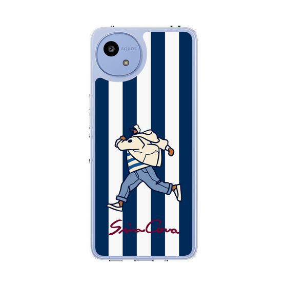 Slim Protection Case［ SINA COVA - Stripe ］