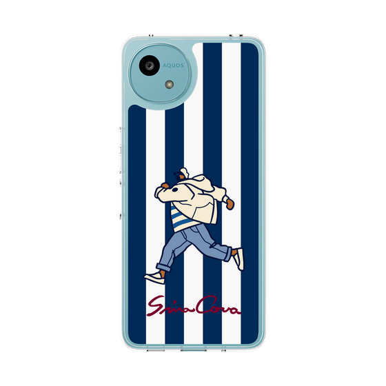 Slim Protection Case［ SINA COVA - Stripe ］