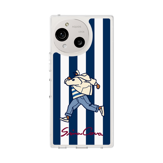 Slim Protection Case［ SINA COVA - Stripe ］