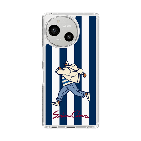 Slim Protection Case［ SINA COVA - Stripe ］