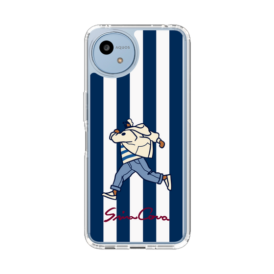 Slim Protection Case［ SINA COVA - Stripe ］