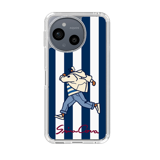 Slim Protection Case［ SINA COVA - Stripe ］