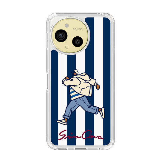 Slim Protection Case［ SINA COVA - Stripe ］