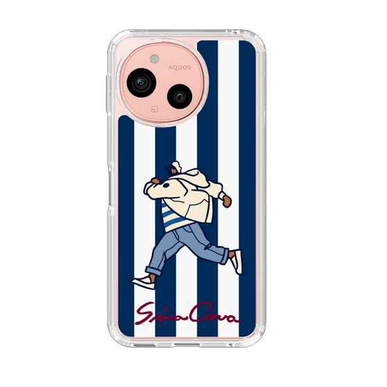 Slim Protection Case［ SINA COVA - Stripe ］