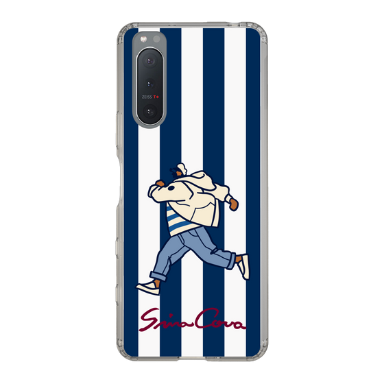 Slim Protection Case［ SINA COVA - Stripe ］