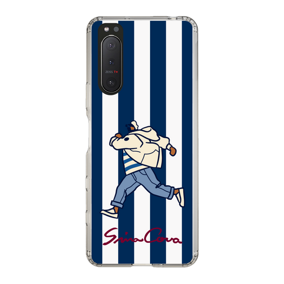Slim Protection Case［ SINA COVA - Stripe ］