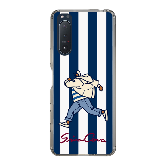 Slim Protection Case［ SINA COVA - Stripe ］