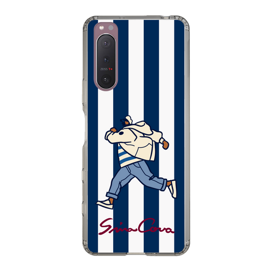 Slim Protection Case［ SINA COVA - Stripe ］