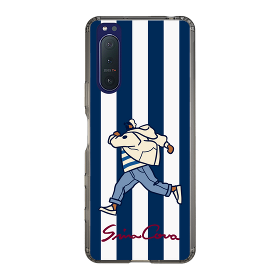 Slim Protection Case［ SINA COVA - Stripe ］