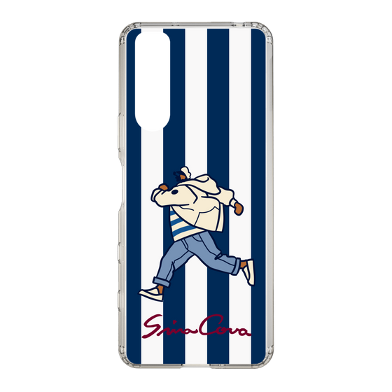 Slim Protection Case［ SINA COVA - Stripe ］