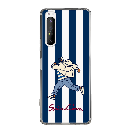 Slim Protection Case［ SINA COVA - Stripe ］