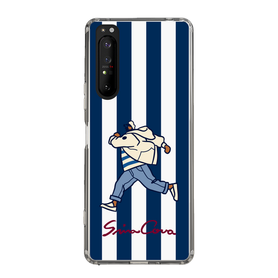 Slim Protection Case［ SINA COVA - Stripe ］