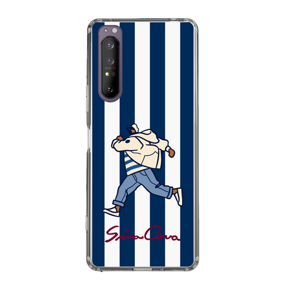 Slim Protection Case［ SINA COVA - Stripe ］