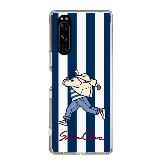 Slim Protection Case［ SINA COVA - Stripe ］