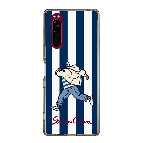 Slim Protection Case［ SINA COVA - Stripe ］