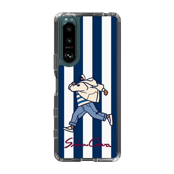 Slim Protection Case［ SINA COVA - Stripe ］